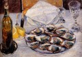 Still Life Oysters Impressionists Gustave Caillebotte